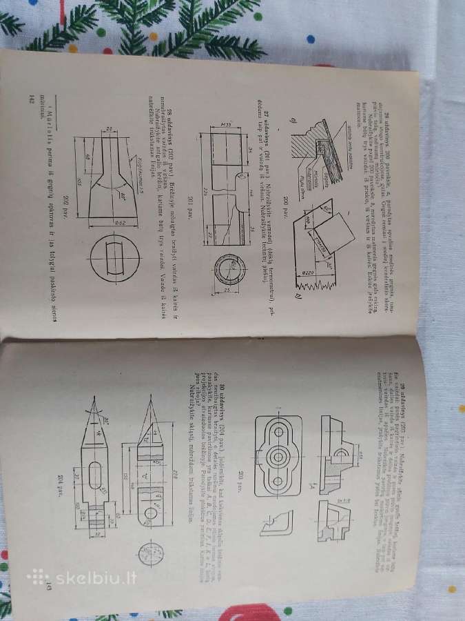 Braižybos vadovėlis,tarybinis vadovėlis - nuotraukos Nr. 6