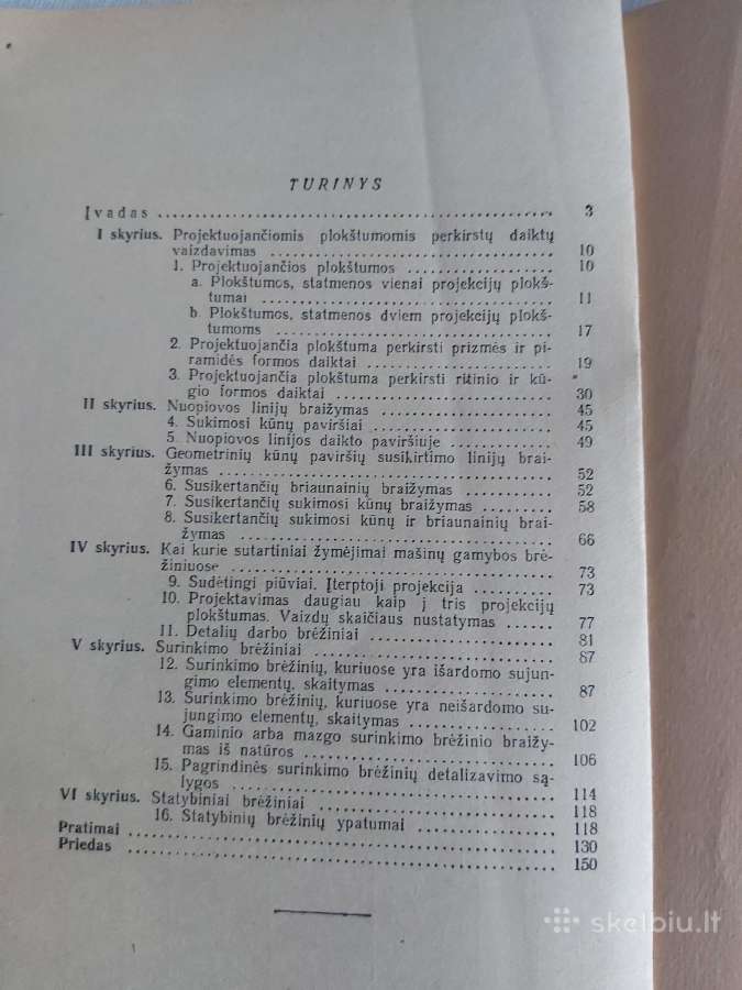 Braižybos vadovėlis,tarybinis vadovėlis - nuotraukos Nr. 7