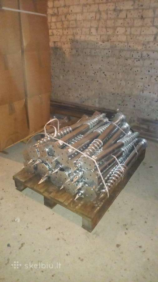 Sraigtiniai poliai D140 Ilgis 2600 mm M Tipo - nuotraukos Nr. 8