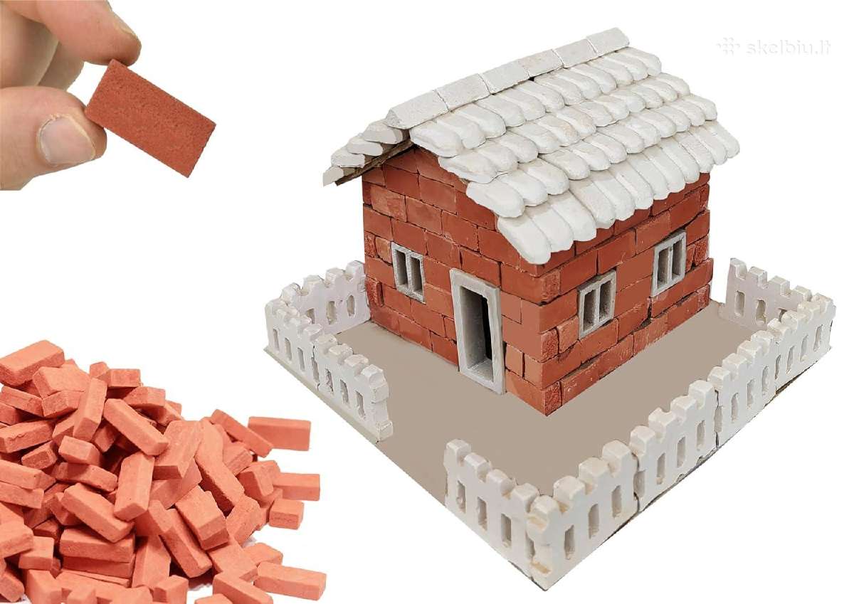 Mini plytos - mini architektūrai 3x1.5x1 cm.