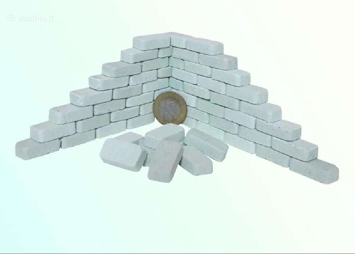Mini plytos - mini architektūrai 3x1.5x1 cm. - nuotraukos Nr. 4