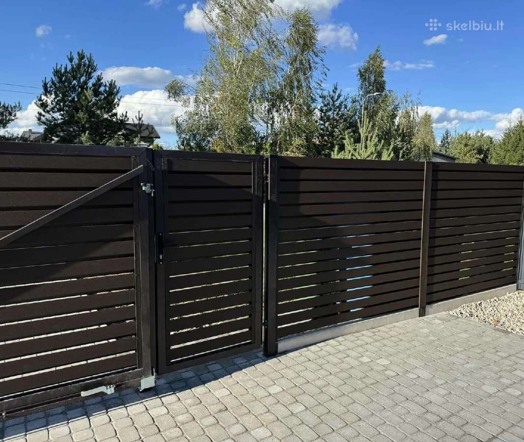 Kiemo vartai, vartų automatika, tvoros - nuotraukos Nr. 23