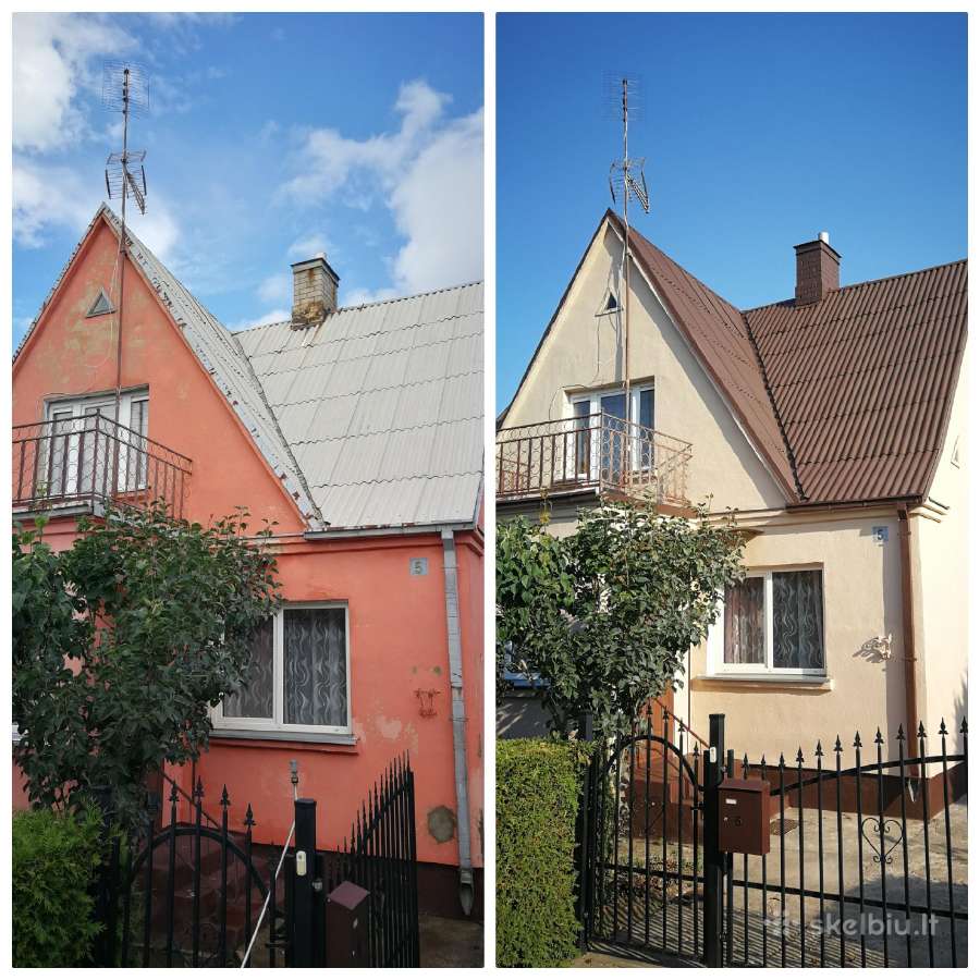 Stogų dažymas - nuotraukos Nr. 7