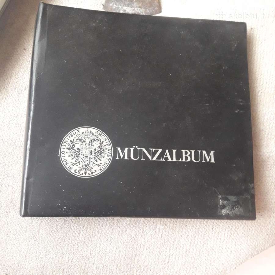 Parduodu albuma monetoms