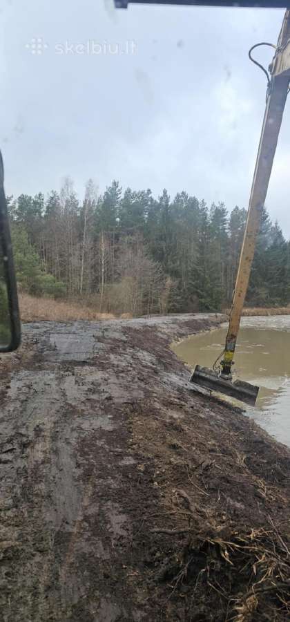Tvenkiniu kasimas ilgastreliu plačiavikšriu 17m st - nuotraukos Nr. 17