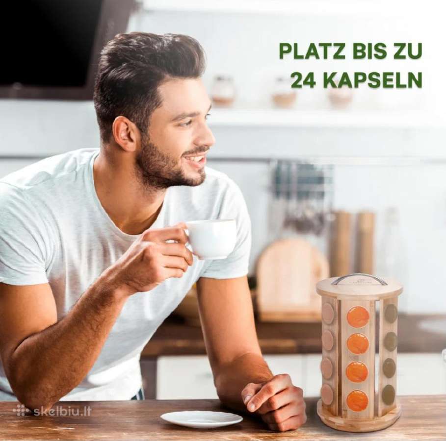 Kavos kapsulių laikiklis - nuotraukos Nr. 5
