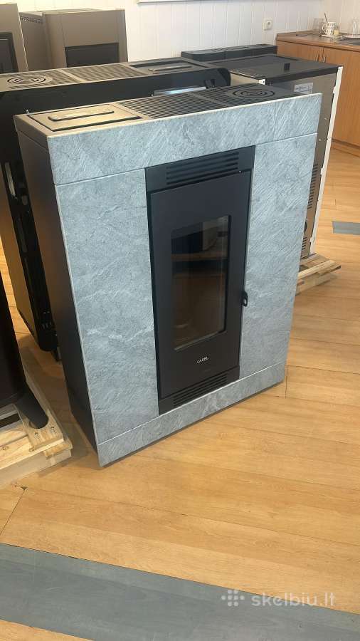 Granulinė krosnelė Cadel Luca Plus 9kw su ortakiu - nuotraukos Nr. 2