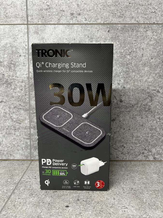 Naujas Galingas Belaidis kroviklis Tronic 30w Qi