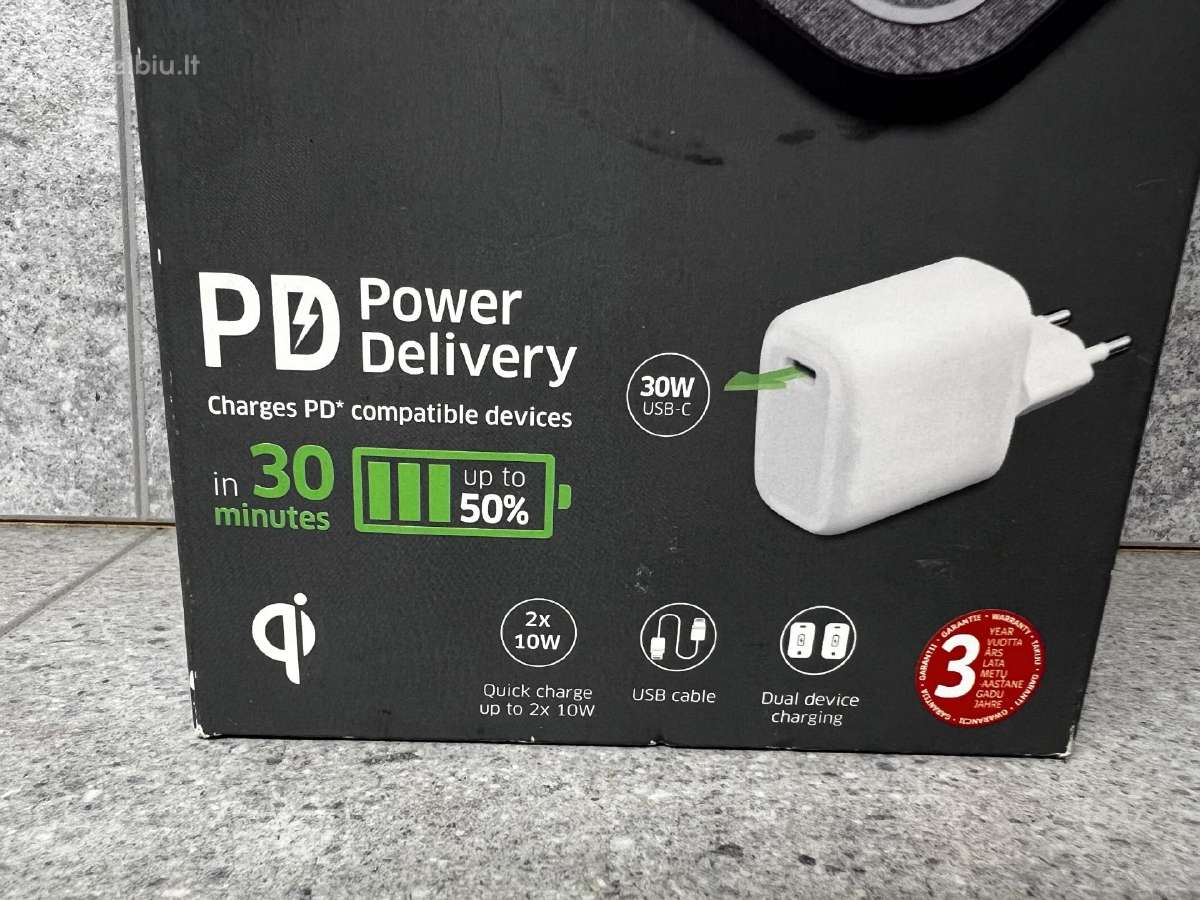 Naujas Galingas Belaidis kroviklis Tronic 30w Qi - nuotraukos Nr. 3