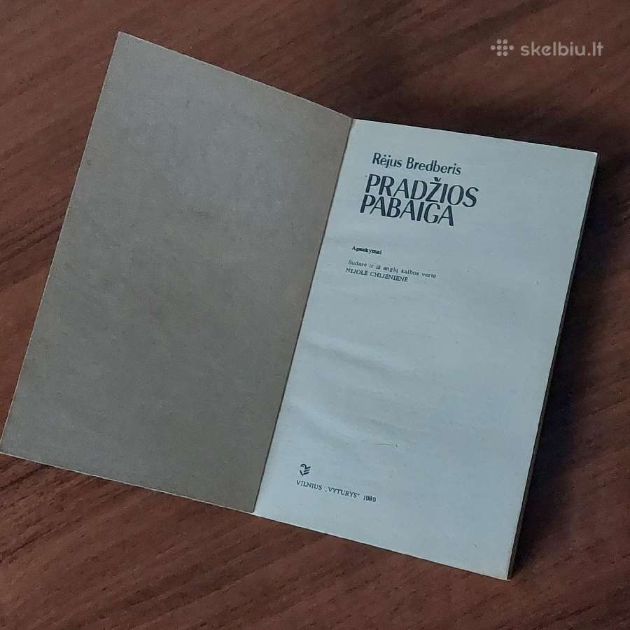 Rejus Bredberis - Pradžios pabaiga ( fantastika ) - nuotraukos Nr. 4