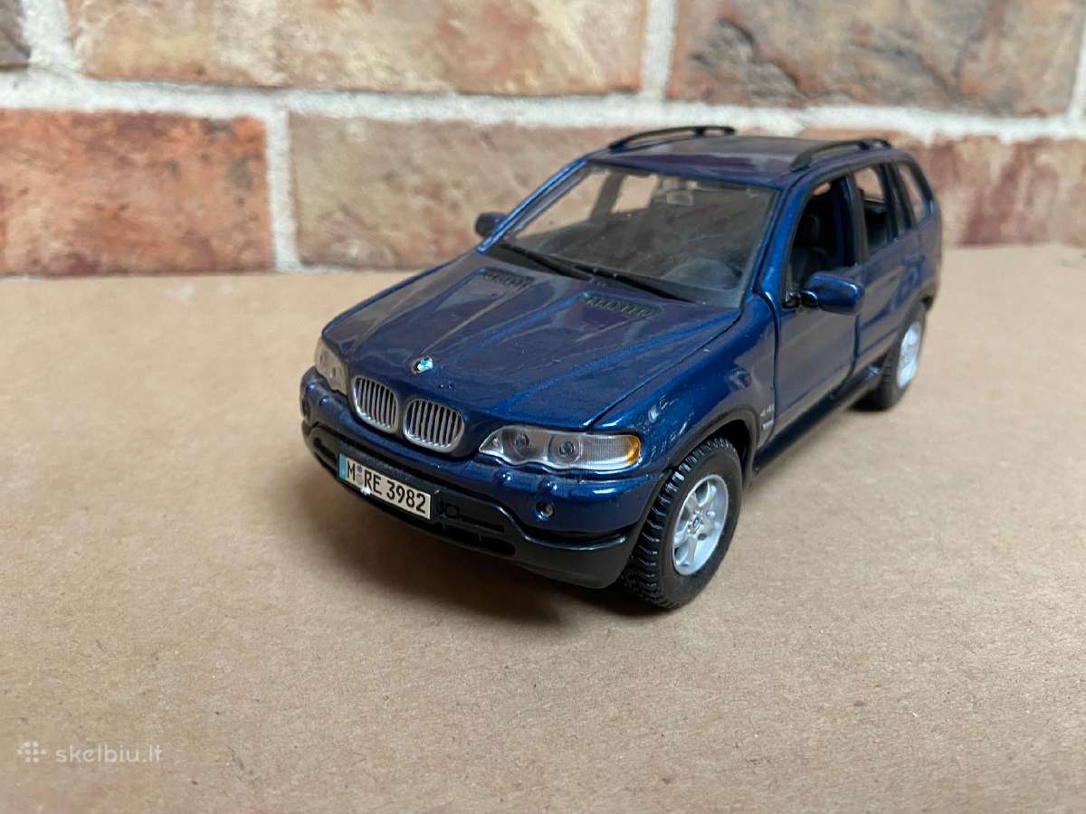 Bmw X5 E53 1:24 modeliukas modelis dzipas - nuotraukos Nr. 2