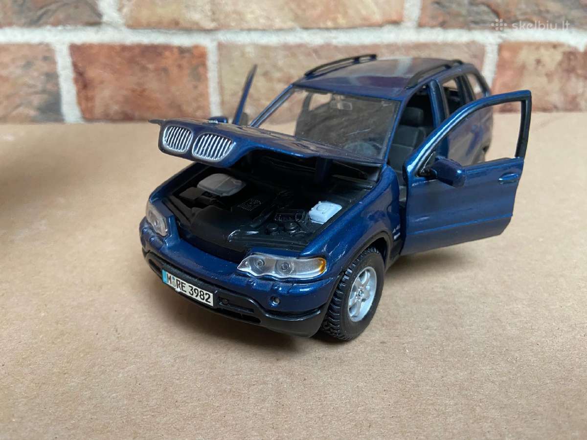 Bmw X5 E53 1:24 modeliukas modelis dzipas - nuotraukos Nr. 4