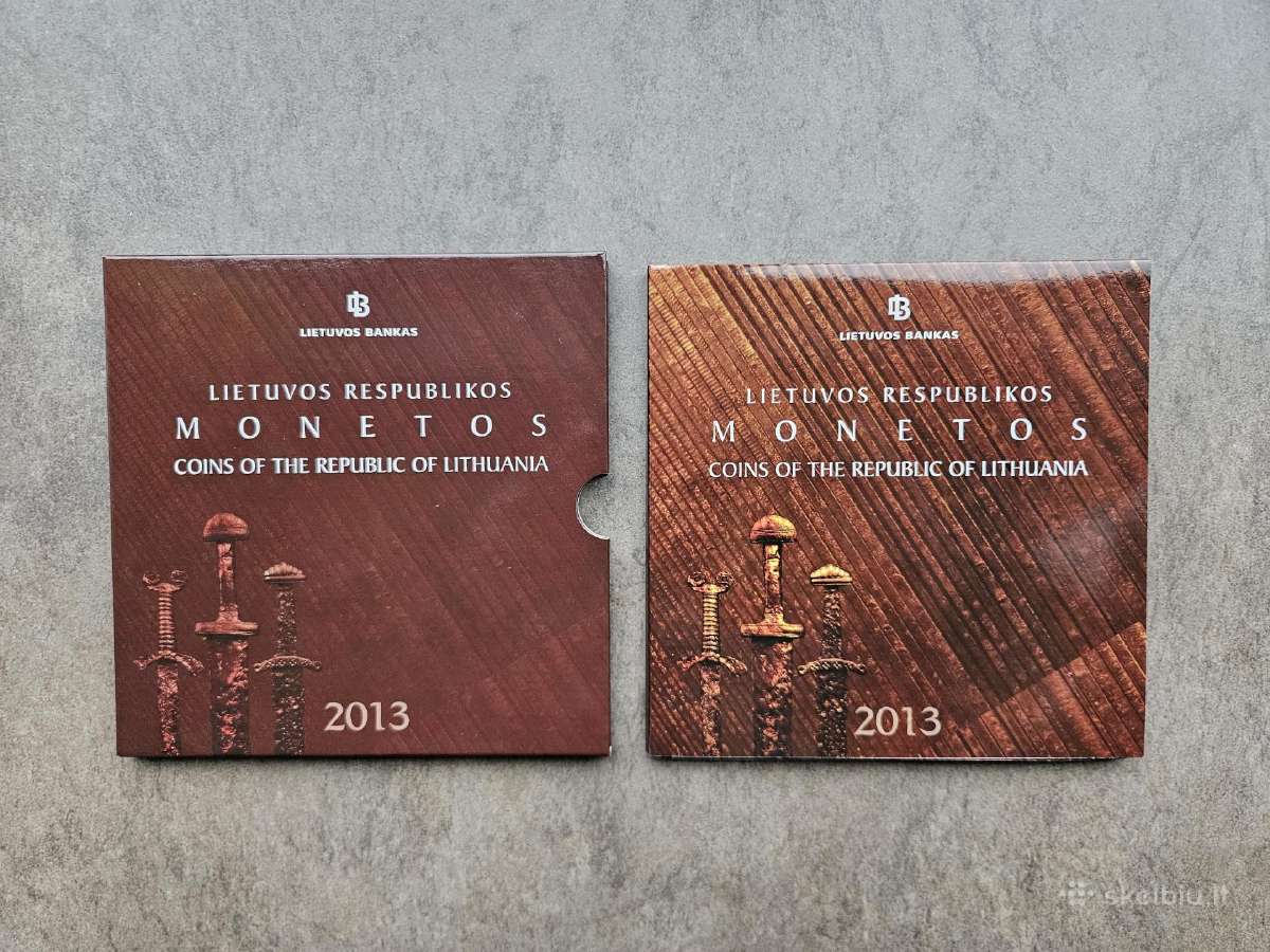 Lb 2013 apyvartinių litų monetų rinkinys LDK - nuotraukos Nr. 3
