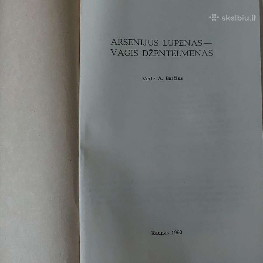 M. Leblan - ARSenijus Lupenas vagis džentelmenas - nuotraukos Nr. 6