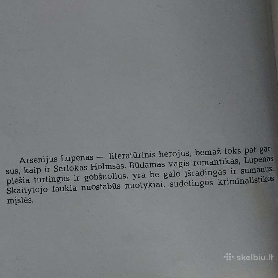 M. Leblan - ARSenijus Lupenas vagis džentelmenas - nuotraukos Nr. 7