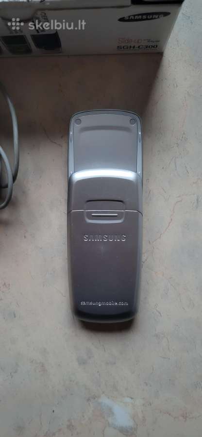 Samsung c300 telefonas - nuotraukos Nr. 2