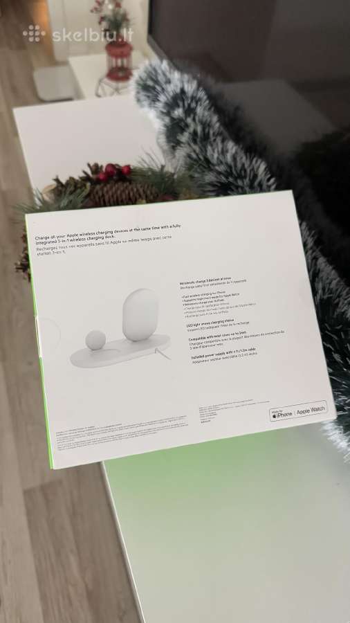 Belkin 3-in-1 Wireless Charger for Apple Devices - nuotraukos Nr. 2