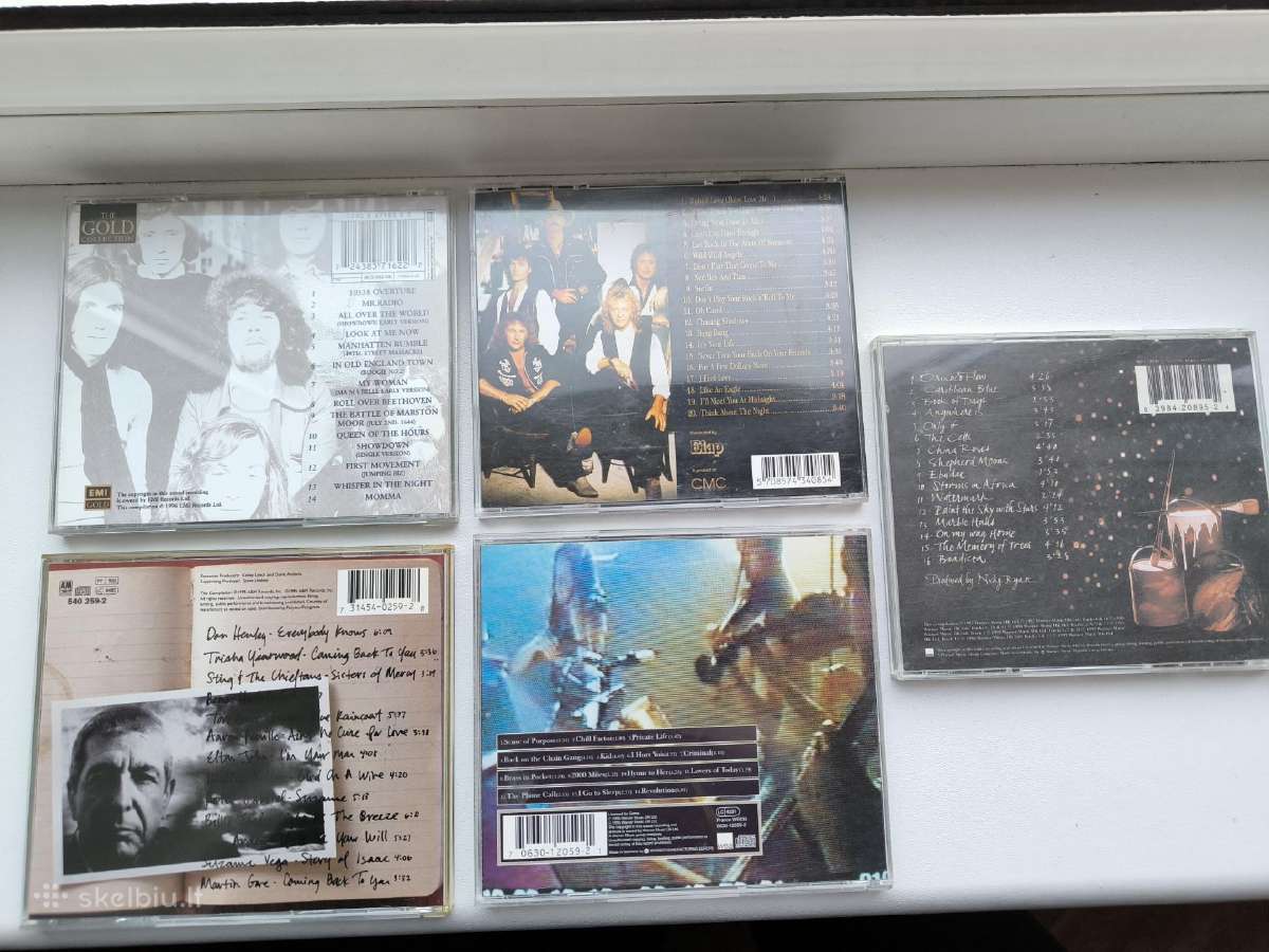 Keletas CD. Elo,cohen, Enya, Pretenders Creedence, - nuotraukos Nr. 2