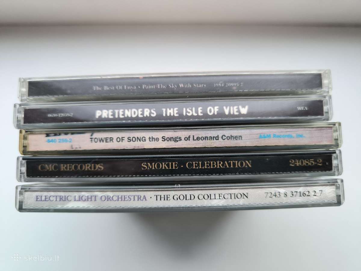 Keletas CD. Elo,cohen, Enya, Pretenders Creedence, - nuotraukos Nr. 3