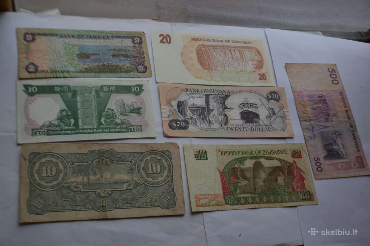 Doleriu banknotai - nuotraukos Nr. 2