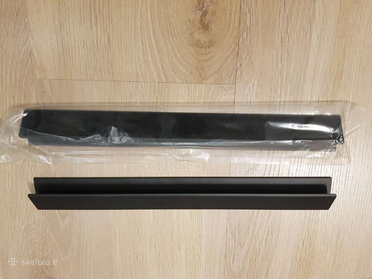 Rankenėlės profilinės aliuminės juodos mat. 34 cm. - nuotraukos Nr. 4