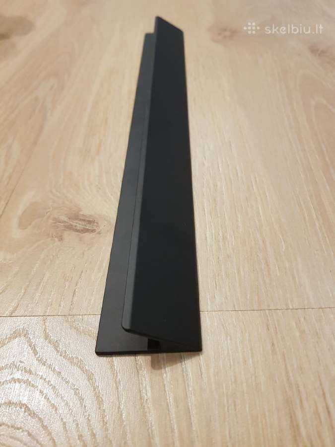 Rankenėlės profilinės aliuminės juodos mat. 34 cm. - nuotraukos Nr. 3