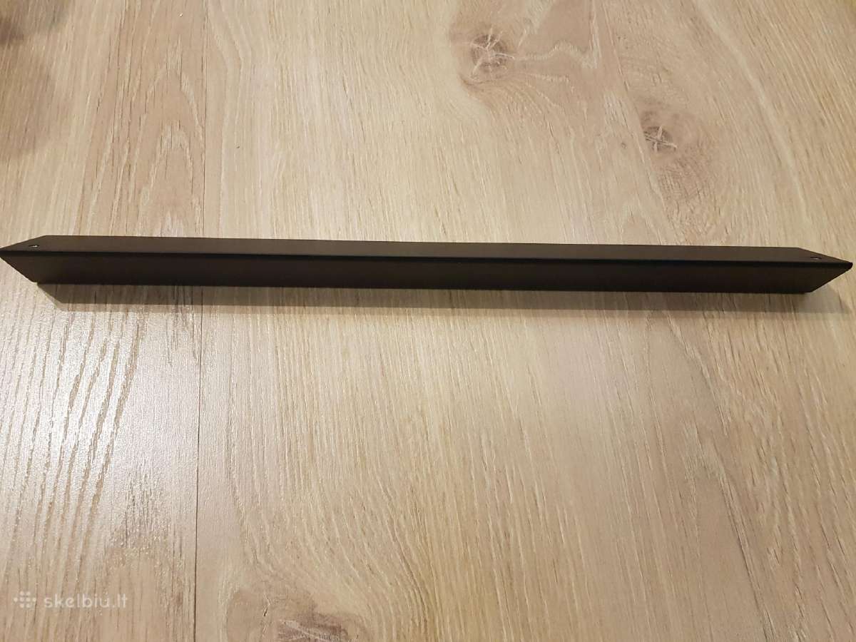 Rankenėlės profilinės aliuminės juodos mat. 34 cm. - nuotraukos Nr. 5