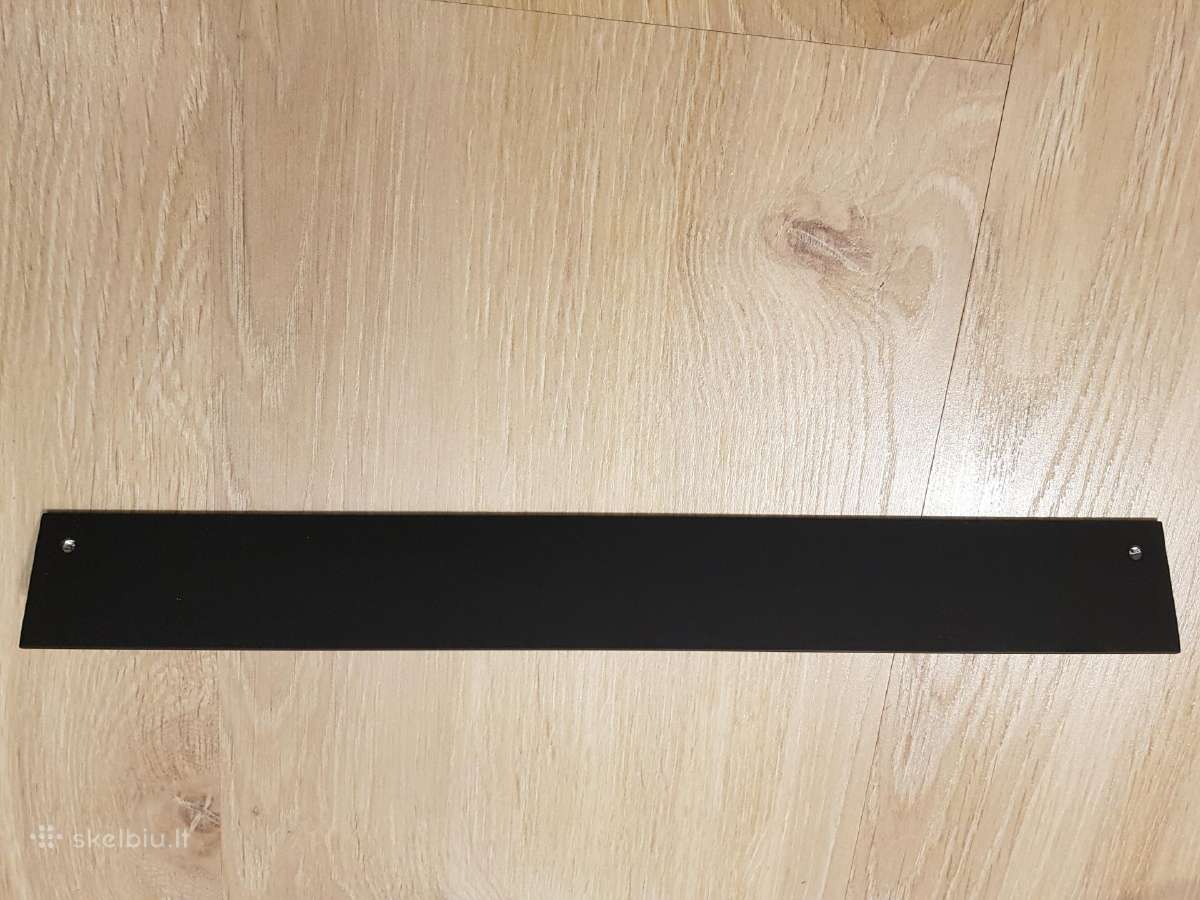 Rankenėlės profilinės aliuminės juodos mat. 34 cm. - nuotraukos Nr. 2