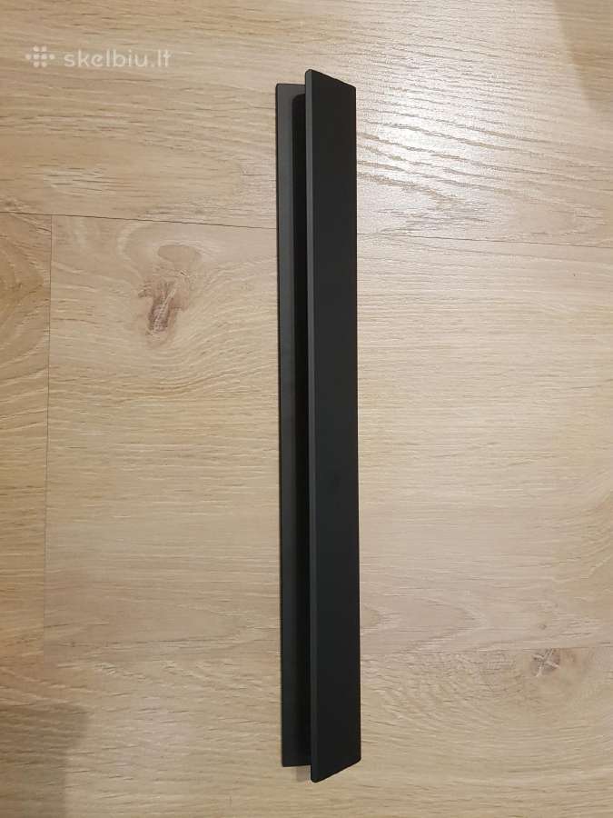 Rankenėlės profilinės aliuminės juodos mat. 34 cm. - nuotraukos Nr. 7