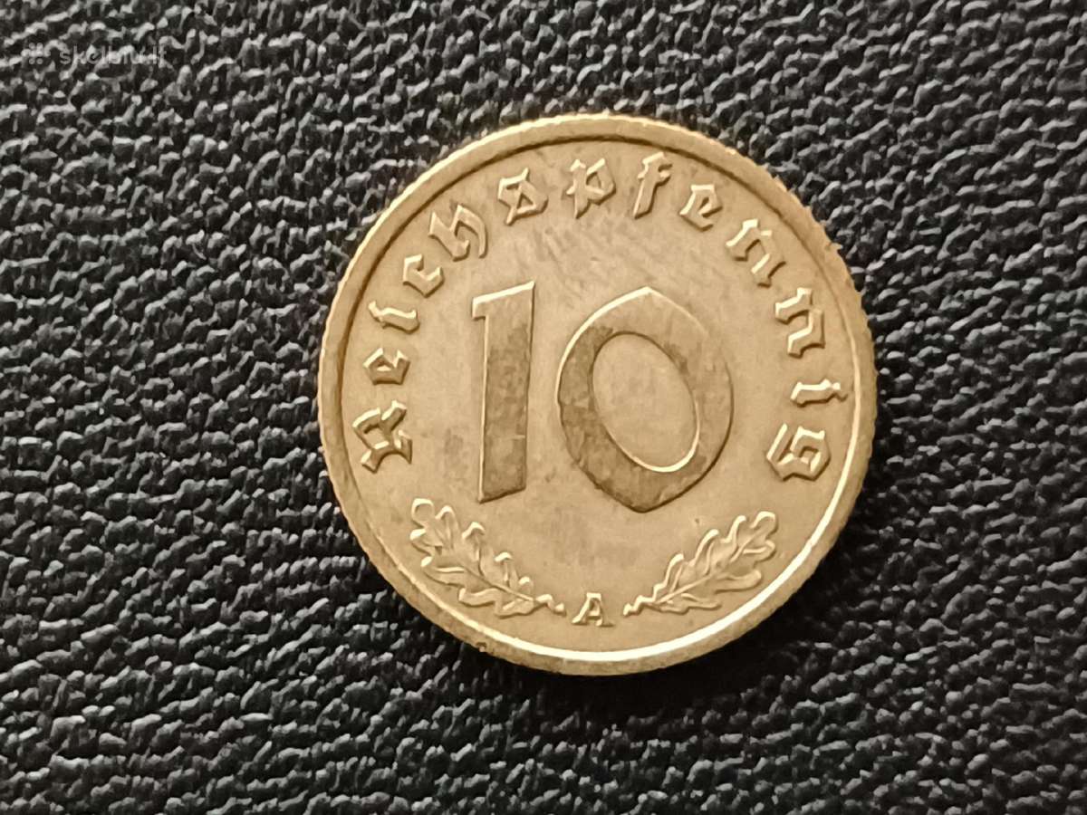 (420) 10 pfeningų 1939m. Vokietija