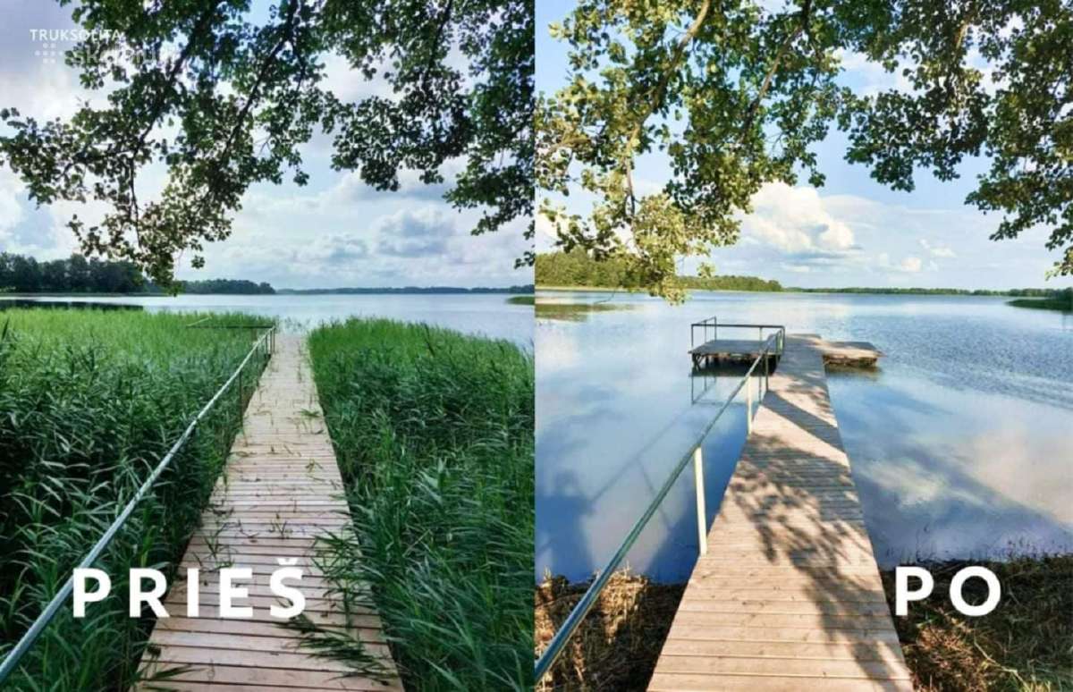 Pakrančių tvarkymas – ežerai, upės, tvenkiniai - nuotraukos Nr. 2