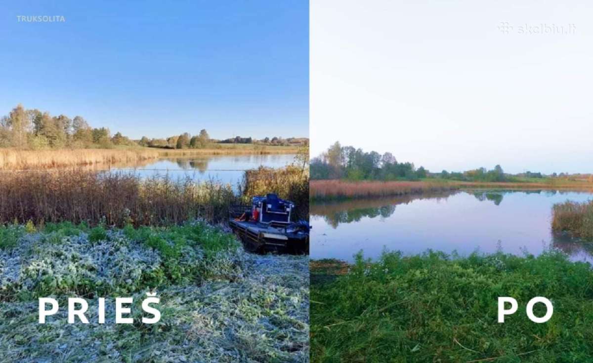 Pakrančių tvarkymas – ežerai, upės, tvenkiniai - nuotraukos Nr. 14