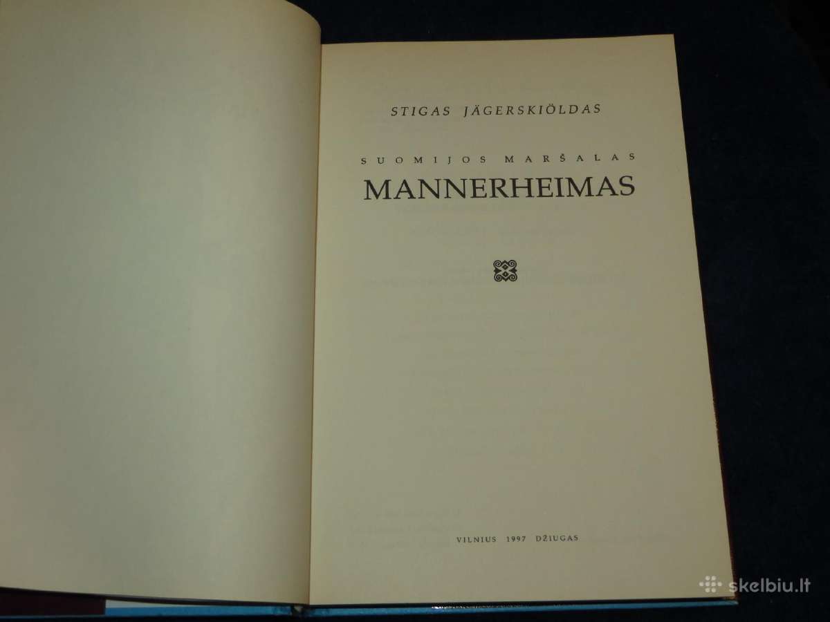 Knyga Suomijos maršalas Mannerheimas 1997 - nuotraukos Nr. 10