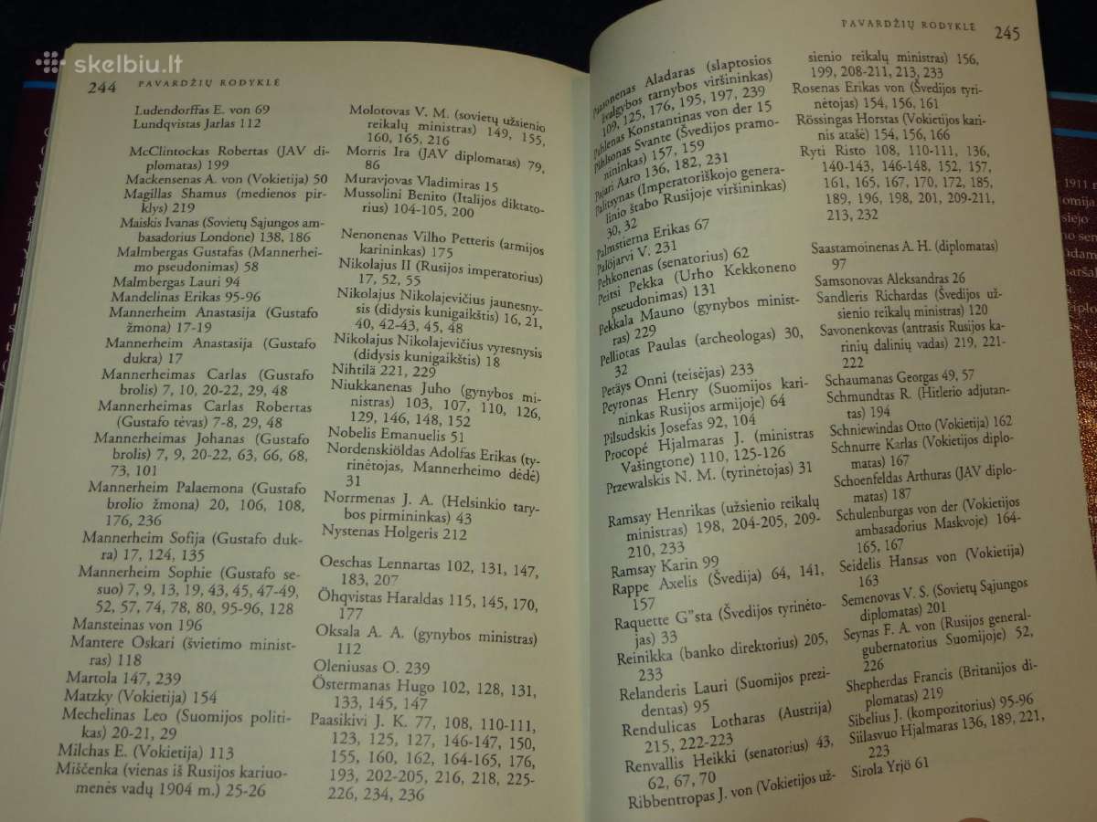 Knyga Suomijos maršalas Mannerheimas 1997 - nuotraukos Nr. 19