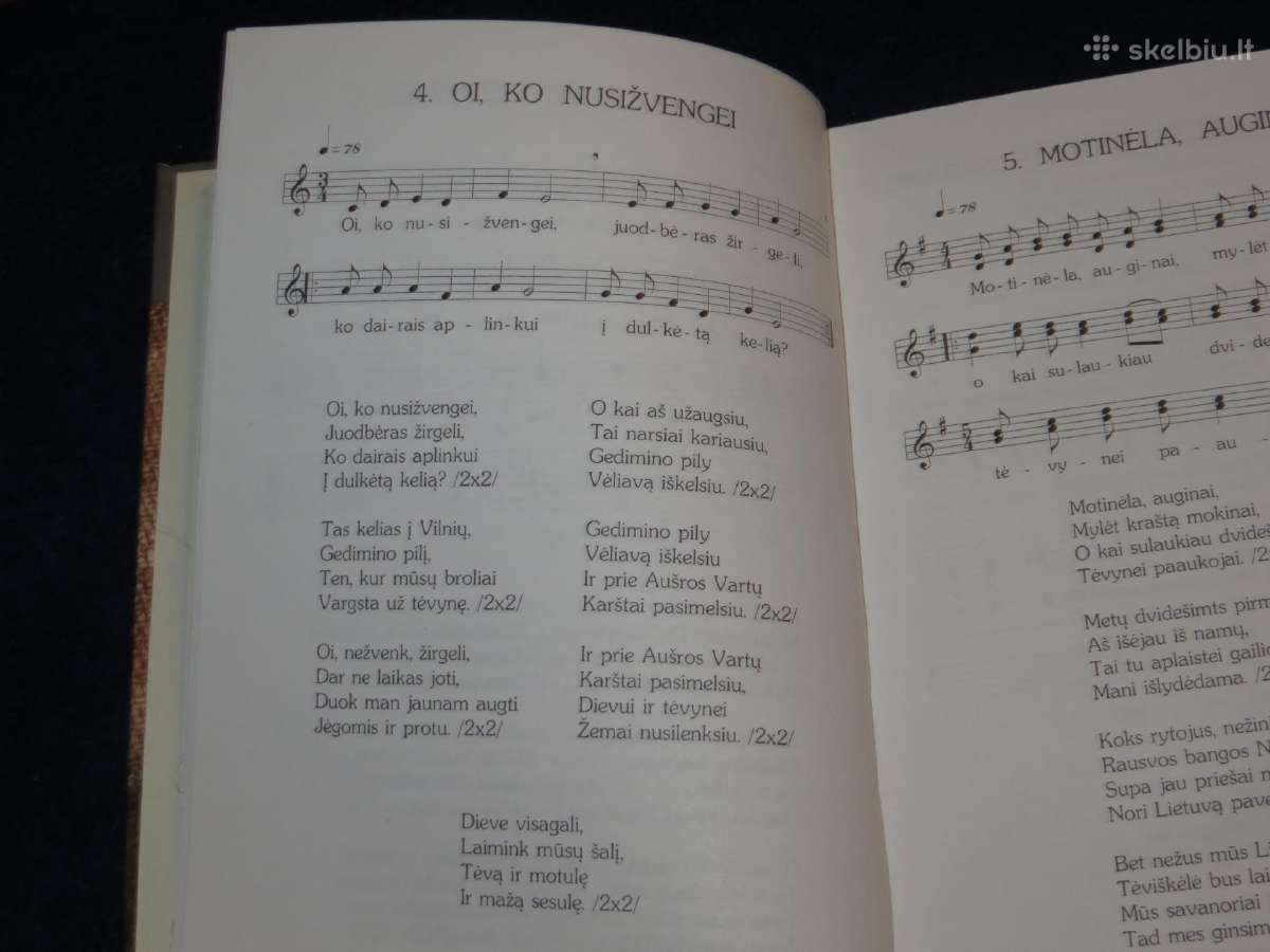 Knyga Palinko liepa šalia kelio. Partizanų dainos - nuotraukos Nr. 6