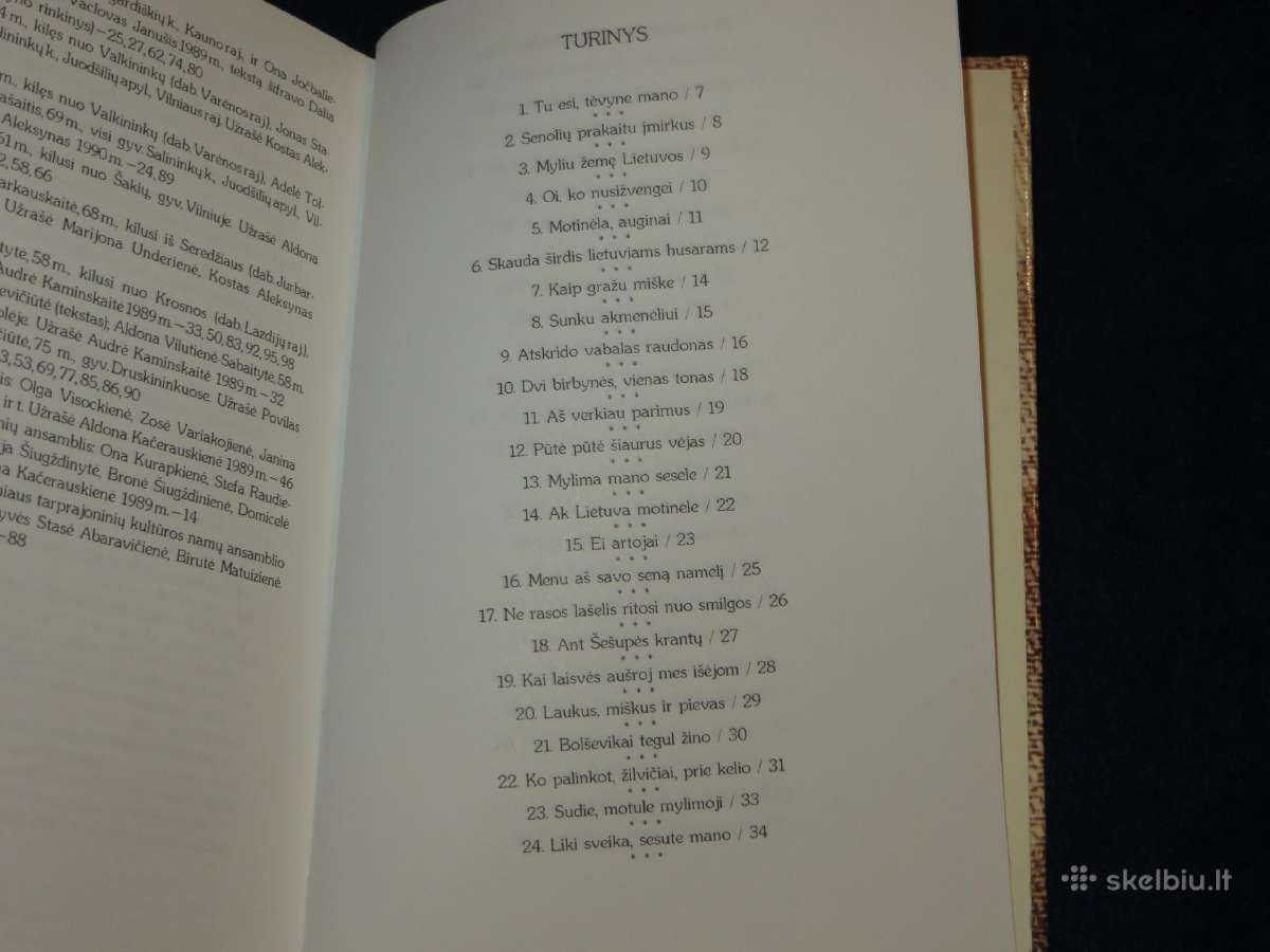 Knyga Palinko liepa šalia kelio. Partizanų dainos - nuotraukos Nr. 13