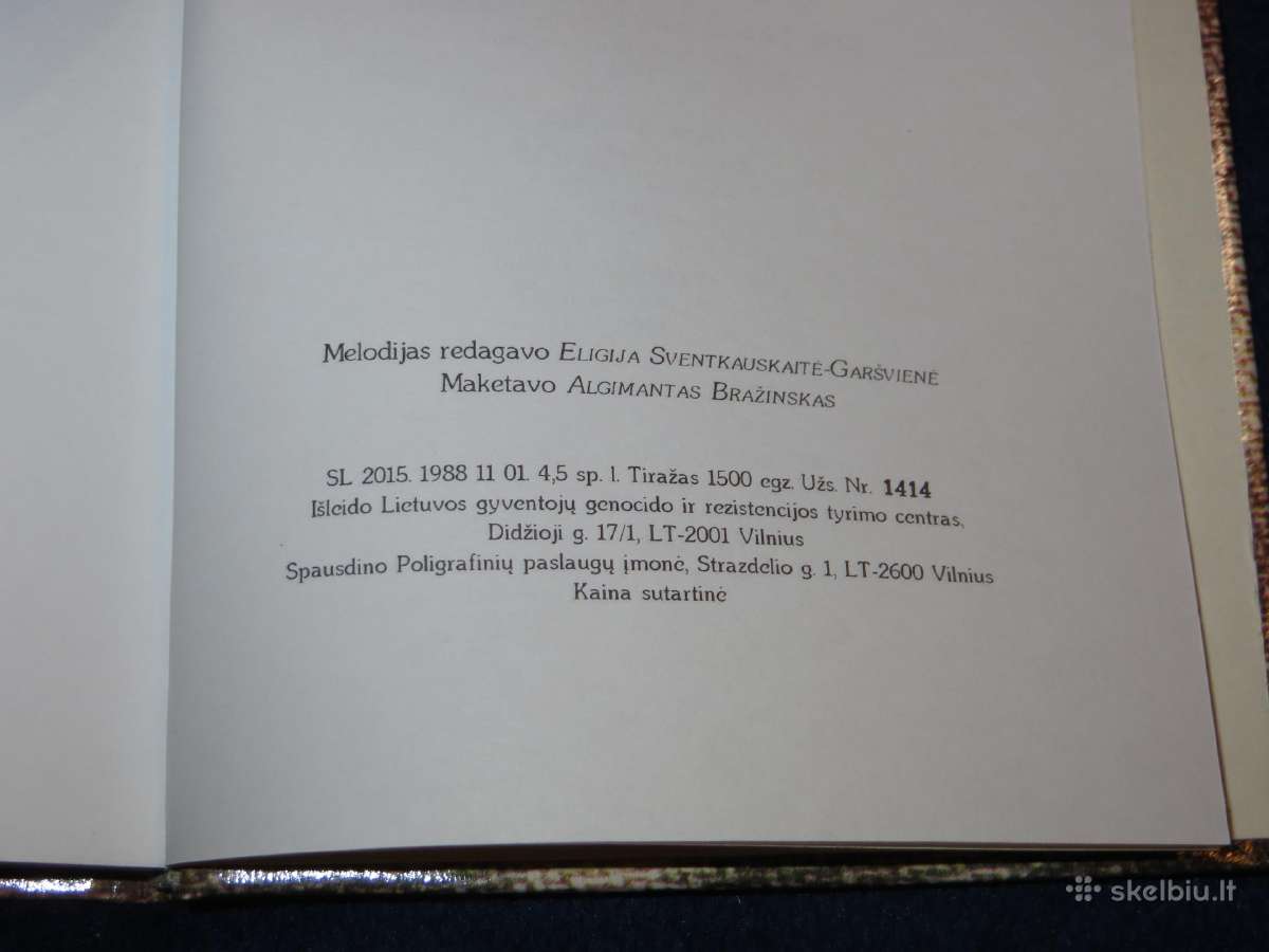 Knyga Palinko liepa šalia kelio. Partizanų dainos - nuotraukos Nr. 17