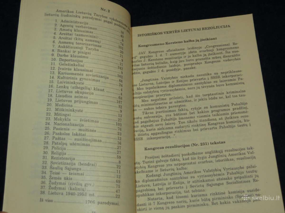 Knyga Lietuvos pavergimo dokumentai J. Talalas 94 - nuotraukos Nr. 6