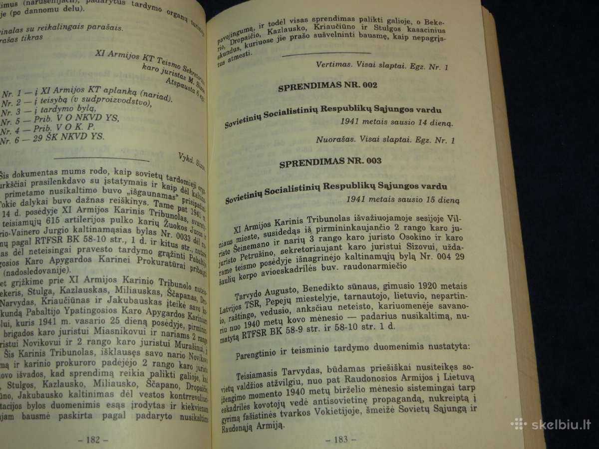 Knyga Lietuvos pavergimo dokumentai J. Talalas 94 - nuotraukos Nr. 10