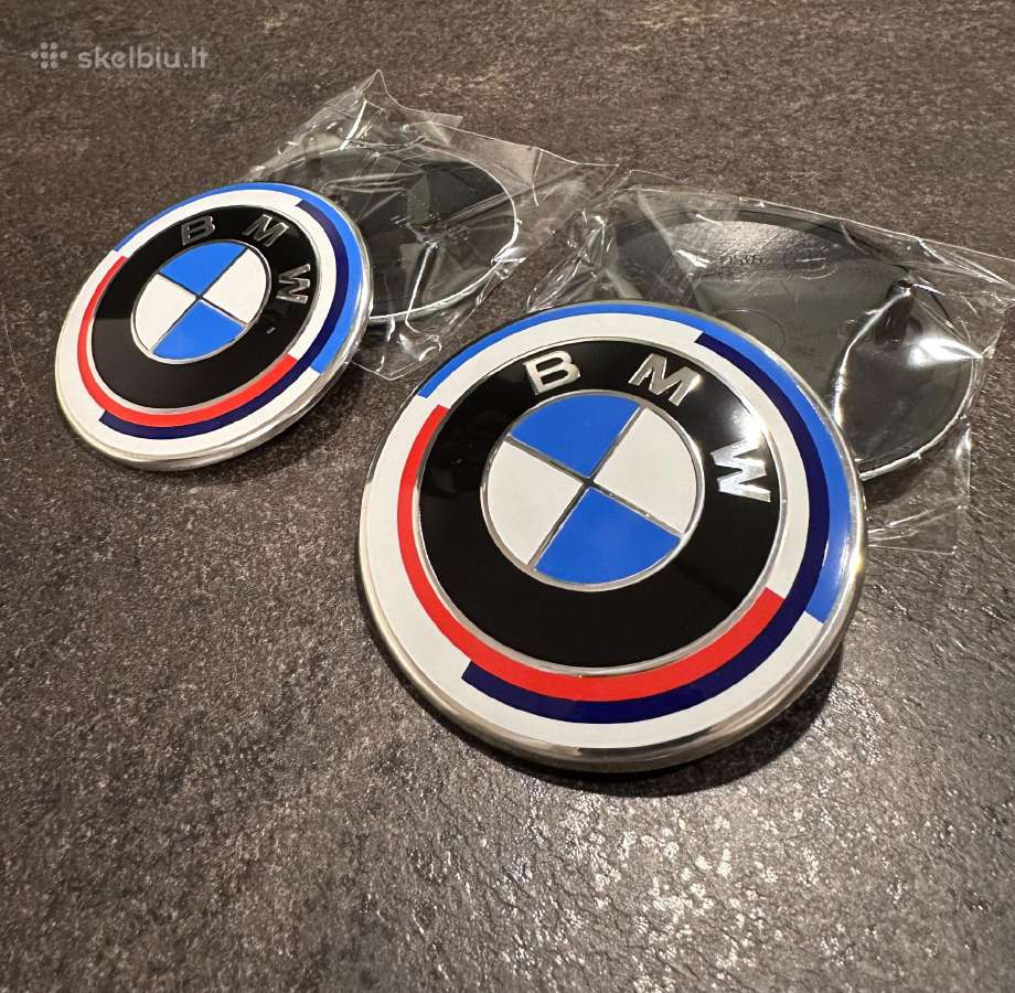 Bmw ženkliukai 82/78/74/68/67/56/45mm, aksesuarai - nuotraukos Nr. 3