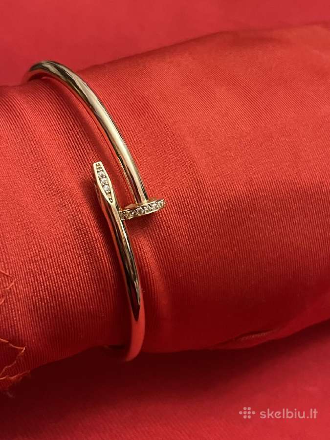Prabangi auksinė “Cartier Vinis apyrankė-lankas - nuotraukos Nr. 12