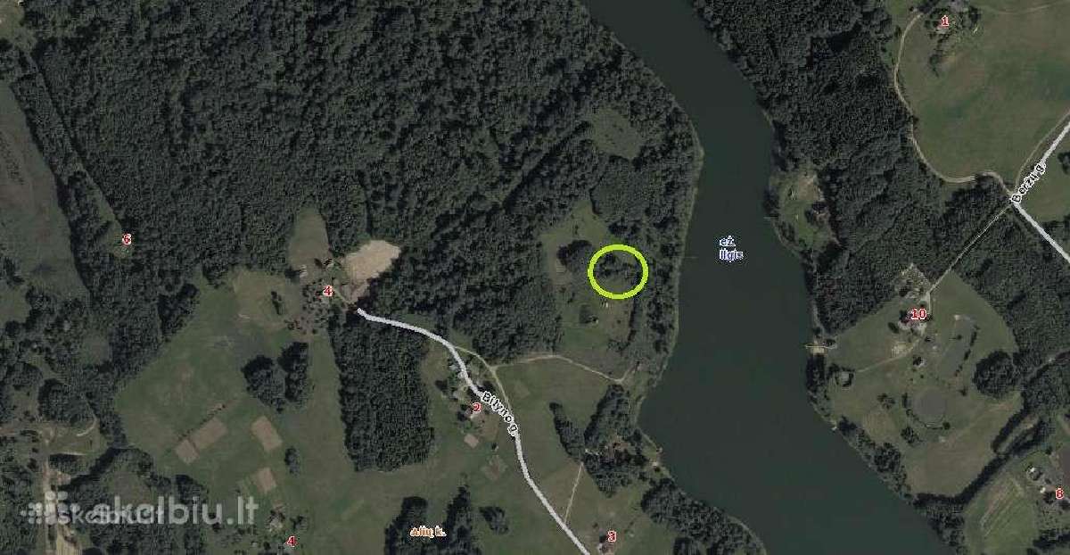 Sklypas su pamatais Aliuose, Utenos r. sav. - nuotraukos Nr. 7