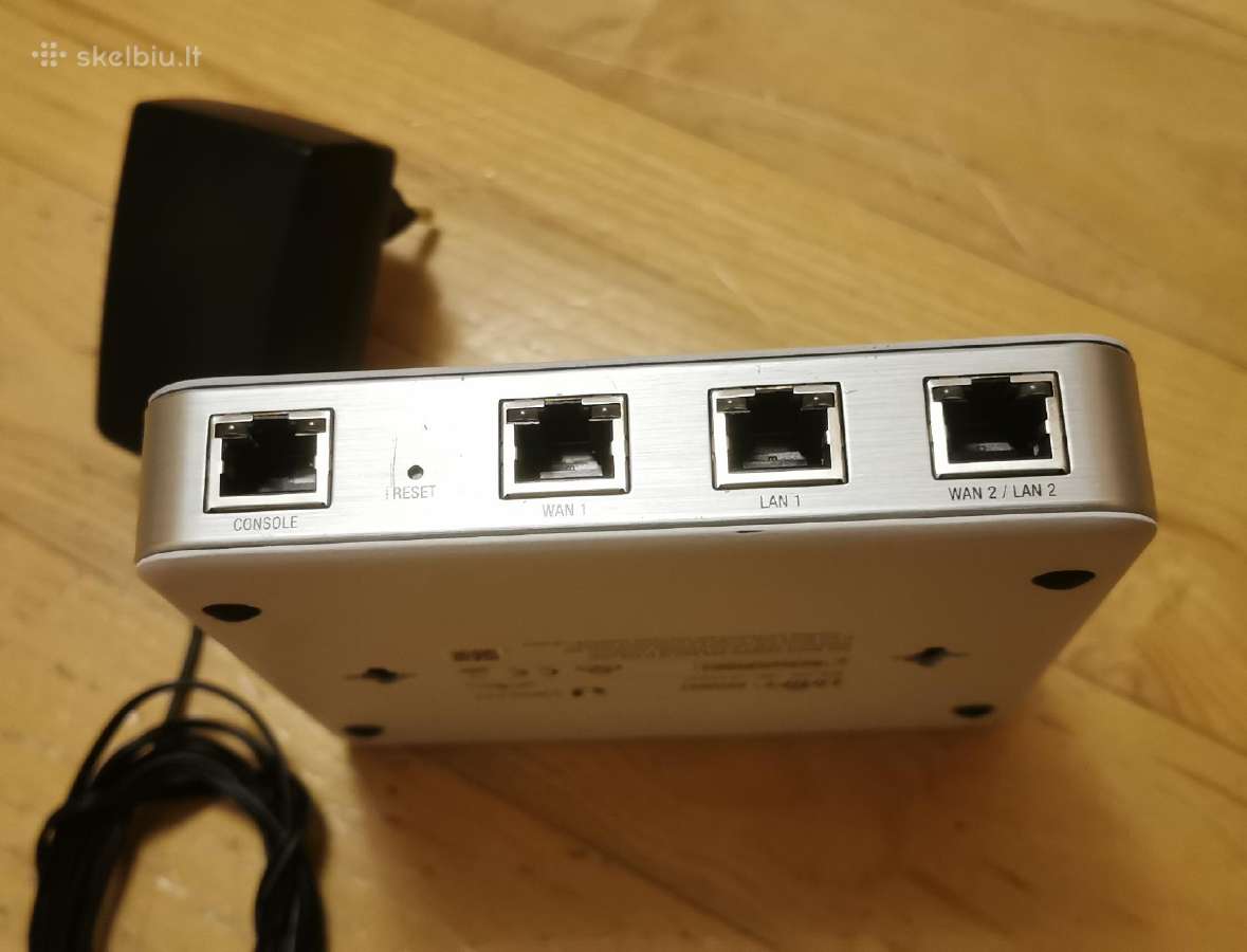 Ubiquiti Unifi Security Gateway maršrutizatorius - nuotraukos Nr. 3
