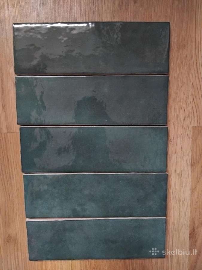 Ispaniškos sienų plytelės ir glaistas siūlėms