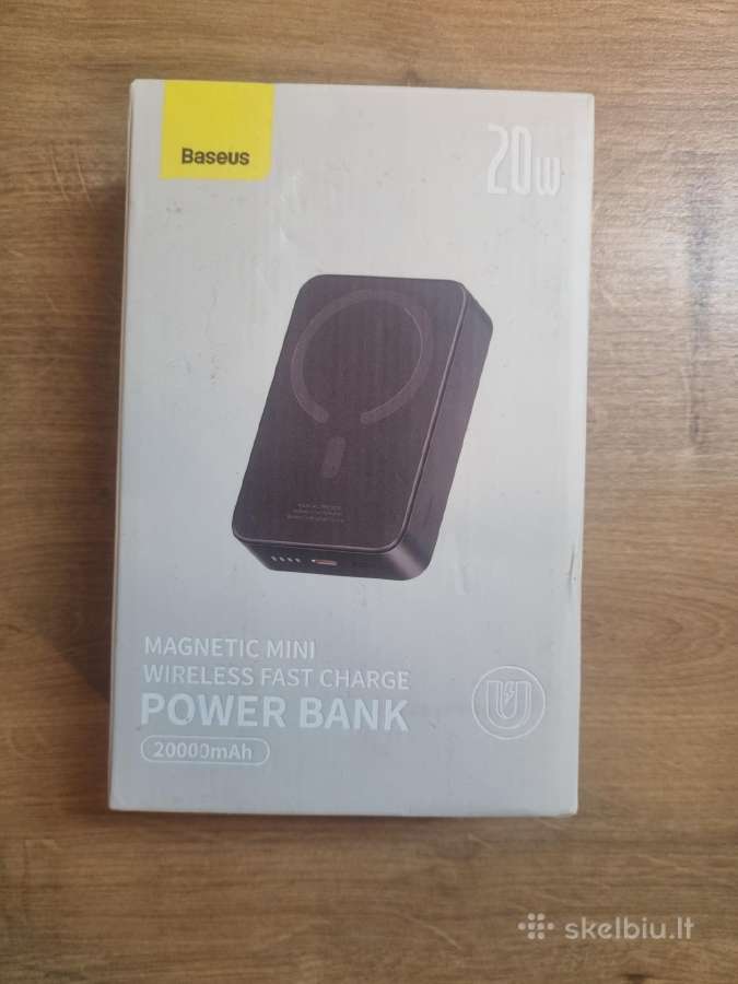 Powerbank Baseus Magnetic Mini 20000mah, Usb-c 20w