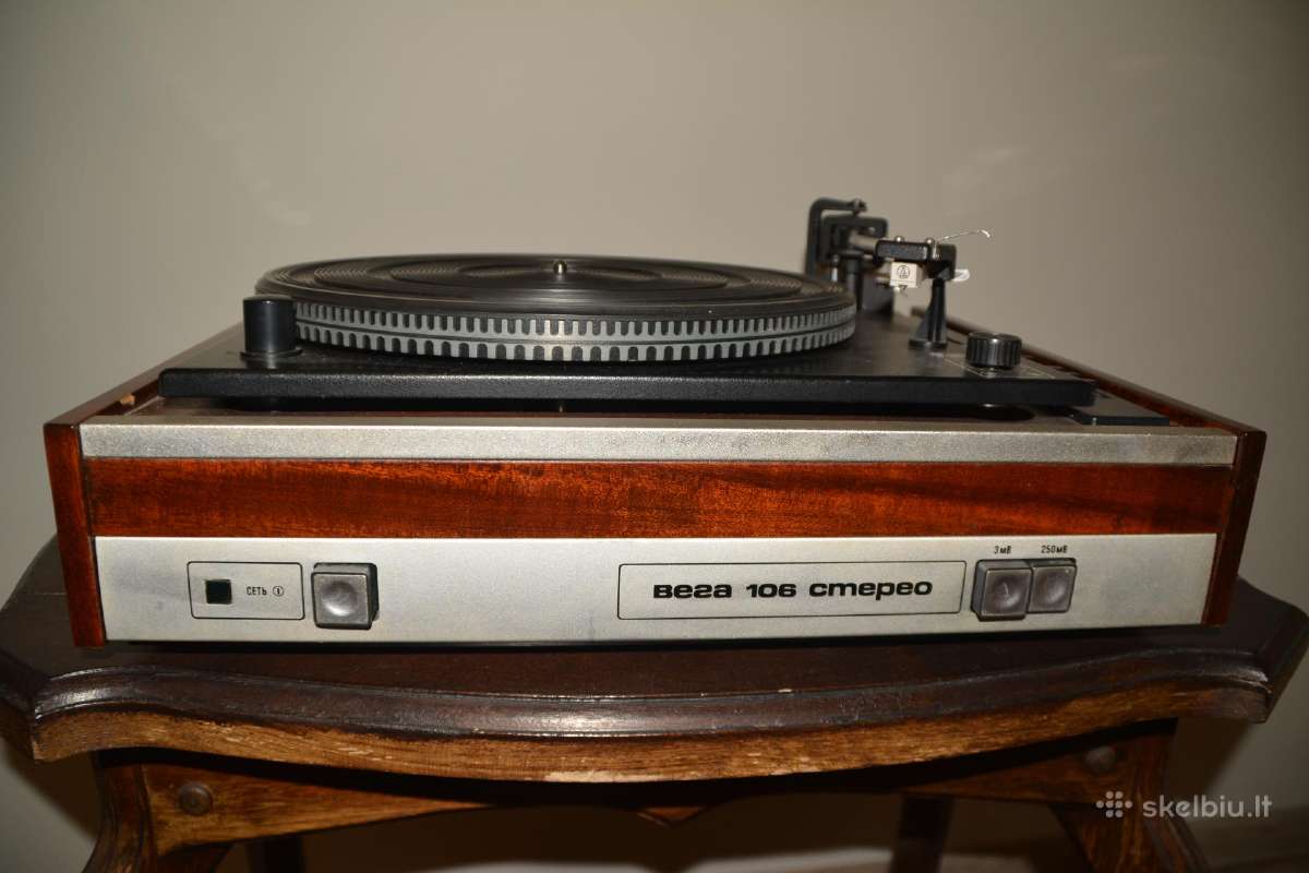 Vega 106 stereo plokštelių grotuvas - nuotraukos Nr. 2