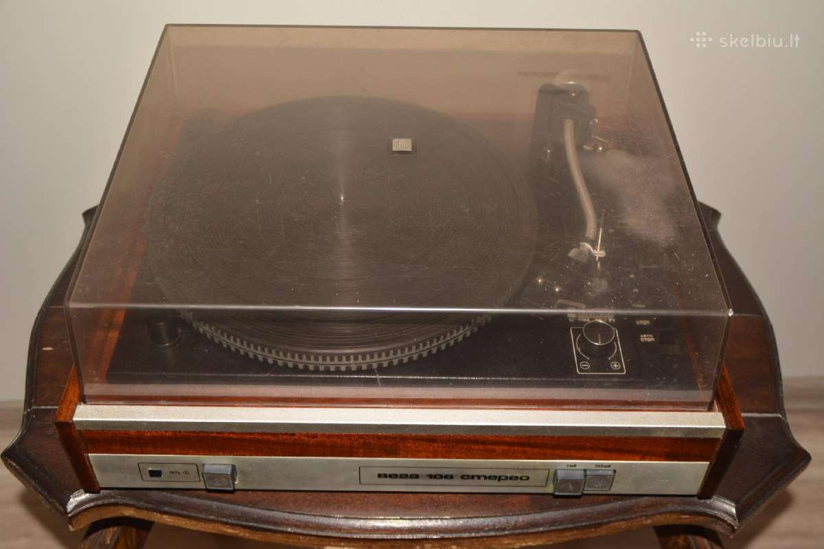 Vega 106 stereo plokštelių grotuvas - nuotraukos Nr. 3