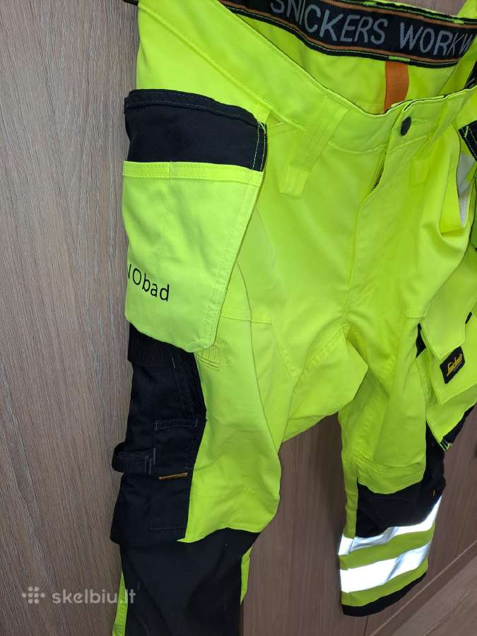 Snickers 54/XXL d.hi-viz,darbo kelnes, cordura - nuotraukos Nr. 3