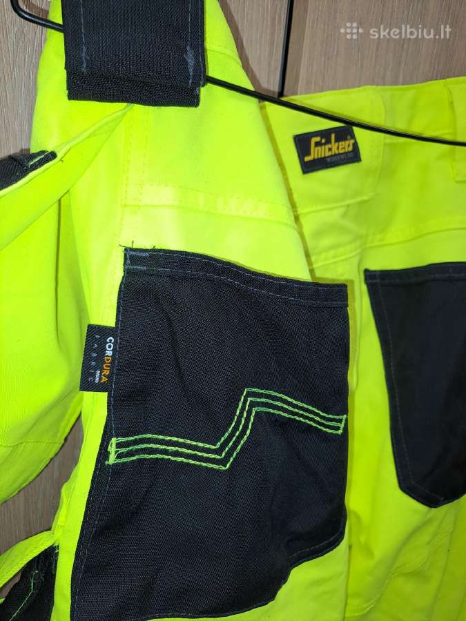 Snickers 54/XXL d.hi-viz,darbo kelnes, cordura - nuotraukos Nr. 10