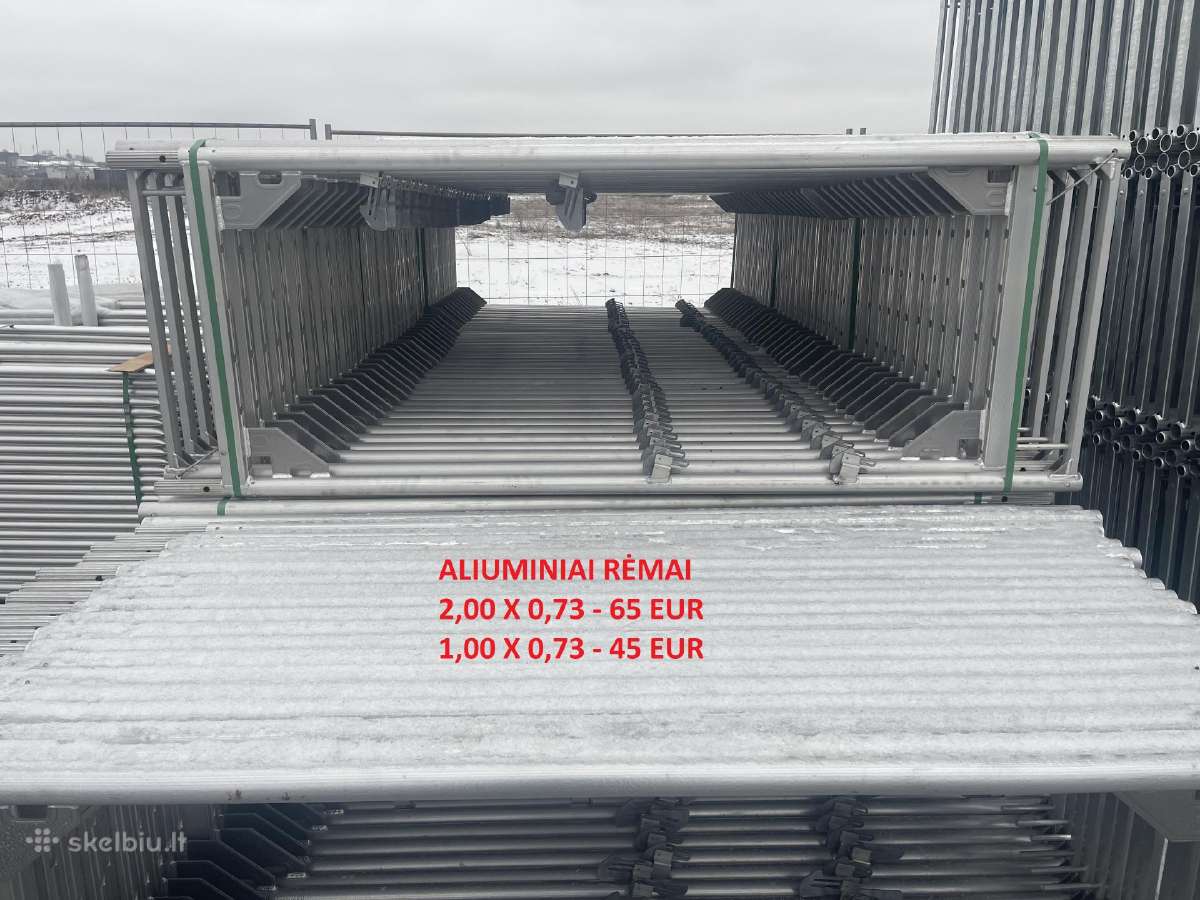 Fasadiniai ir Moduliniai pastoliai Prekyba Nuoma - nuotraukos Nr. 15
